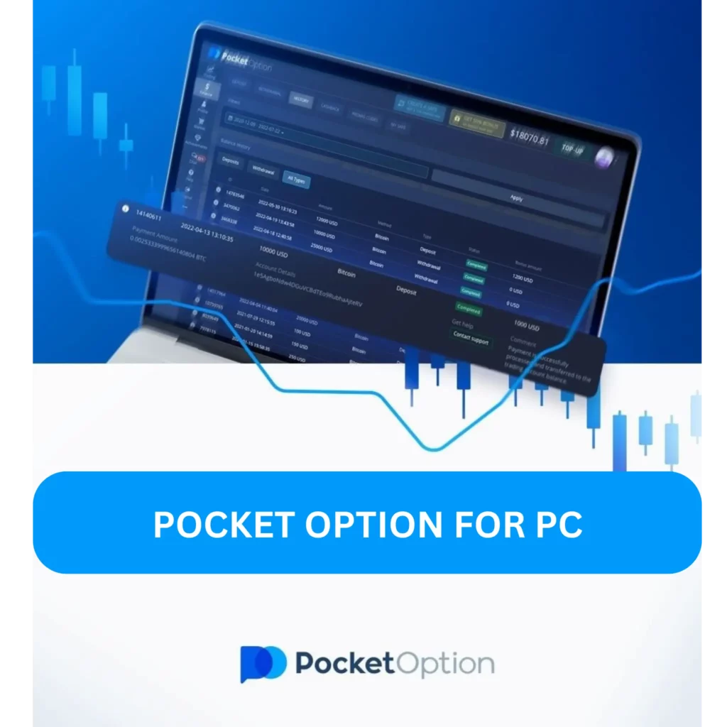 Pocket Option for PC.