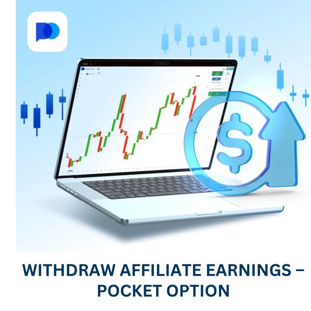 How to withdraw earnings from the Pocket Option affiliate program.